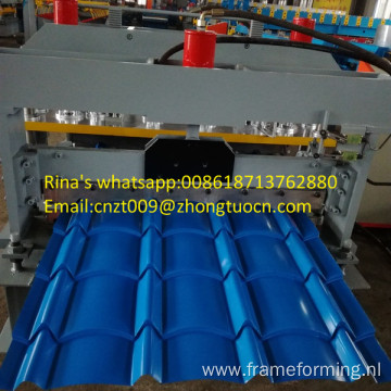 metal sheet roofing panel machine glazed roofing panel roll forming machine